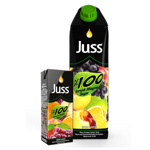Juss 100% Mixed Fruit Juice 200 ml