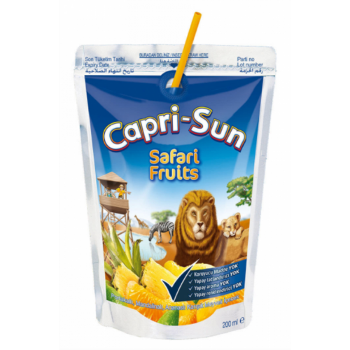 Capri Sun Fruit Juice Safari  200 ml