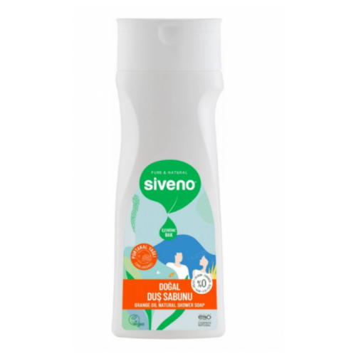 Siveno Doğal Shower Sabun İle Portakal Oil 300 ml
