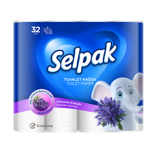 Selpak Toilet Papers İle Parfume (Lavander) 32 adet