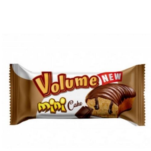 Alyan Volume Mini Cocoa Coated Kek İle Chocolate Sauce 18 gr