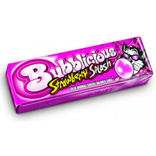 Bubblicious Chewing Gum Çilek  38 gr