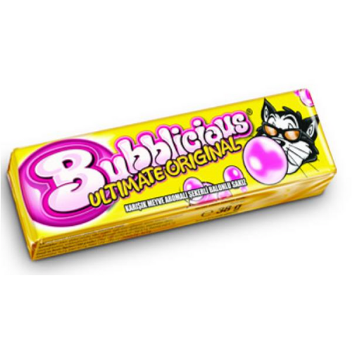 Bubblicious Chewing Gum Tuttifruitti   38 gr