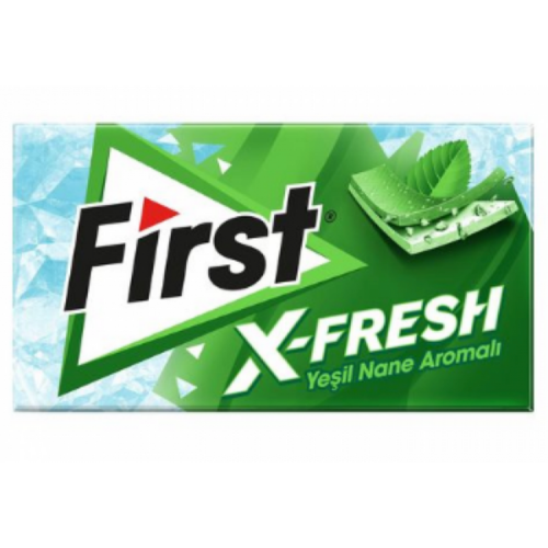 First Chewing Gum X Taze Green Mint   27 gr