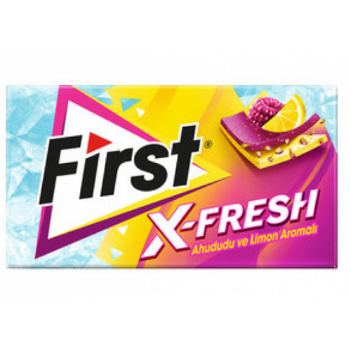 First Chewing Gum X Taze Raspberry&Limon    27 gr