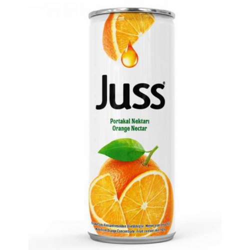 Juss Fruit Nectar Portakal (Kutu) 330 ml
