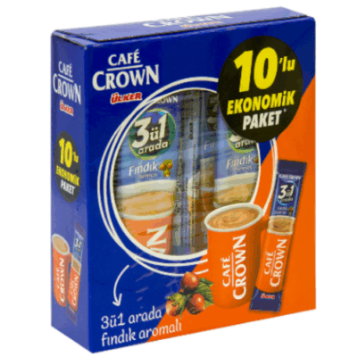 Ülker Cafe Crown with Hazelnut (3 in 1) 18 gr