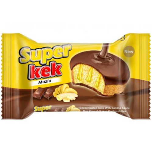 Azra Super Compound Chocolate Coated Kek İle Muz Aroma Sauce 45 gr