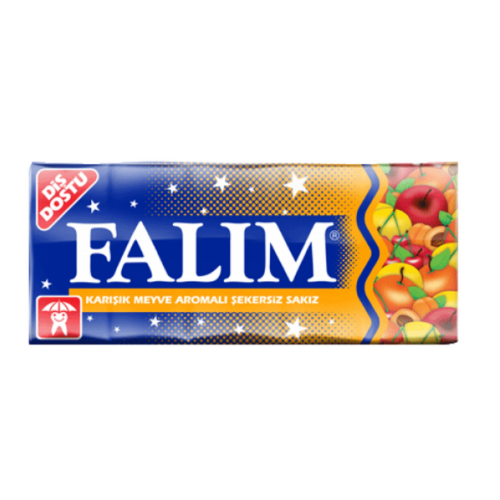 Falım IşıLt Şekersiz Cheving Gum Mixed Fruit   5 adet