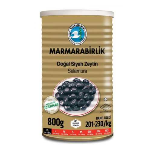 Marmarabirlik Black Oil Marbir Oily Brine Oil Beden : XL 800 gr