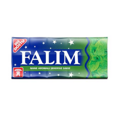 Falım Şekersiz Cheving Gum Mint    5 adet