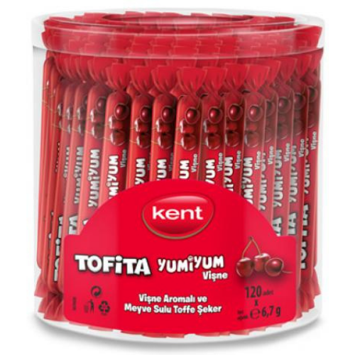 Yumiyum Candy Stick in Kavanoz Kiraz 6.7 gr