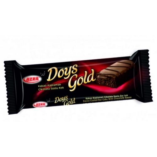 Azra Doys Gold Chocolate Aromalı Sauce Dolgulu Cocoa Kek 30 gr