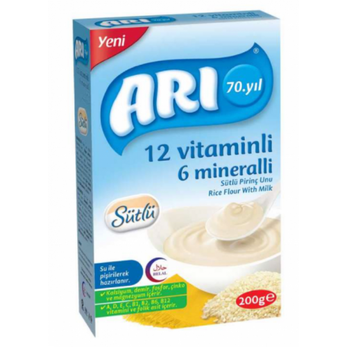 Arı Rice Flour İle Rice Milk  200 gr