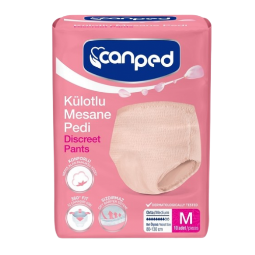 Canped Panty Bladder Pad Medium 10 pcs
