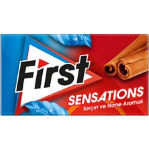 First Chewing Gum Sensations Cinnamon  27 gr