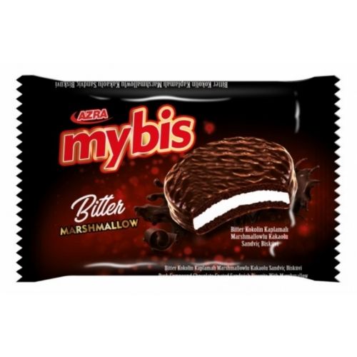 Azra Mybis Marshmellow Sandwich Bitter Biscuit 18 gr