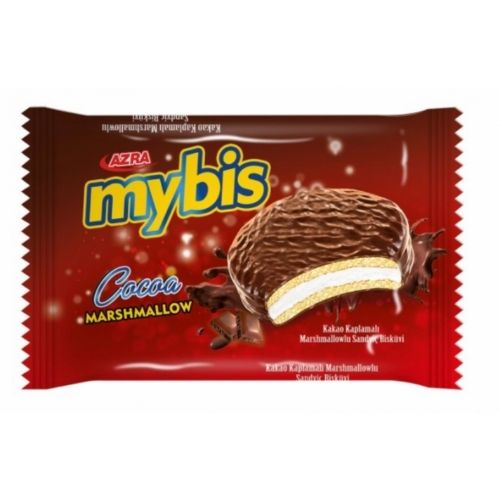 Azra Mybis Marshmellow Sandwich Cocoa Biscuit 18 gr