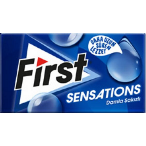 First Chewing Gum Sensations Gum Mastic 27 gr