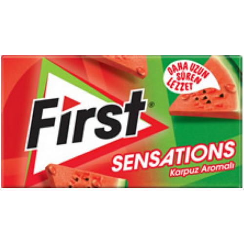 First Chewing Gum Sensations Karpuz 27 gr