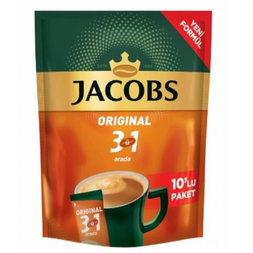 Jacobs 3 in 1 16 gr 10 Paket 160 gr