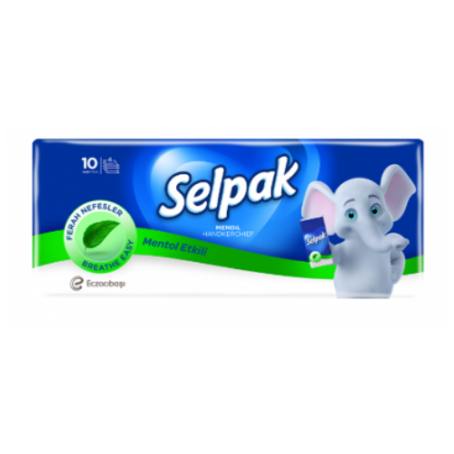 Selpak Wipes Menthol  5x10 pcs