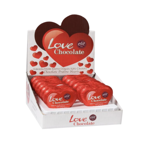Elit Çikolata Love Chocolate (Heart)  21 grX12