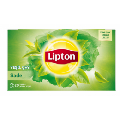 Lipton Green Tea Plain  20 pcs