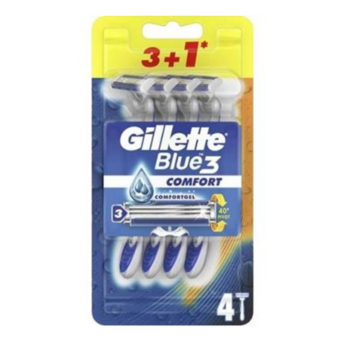 Gillette Blue 3 Comfort Disposable  4 adet