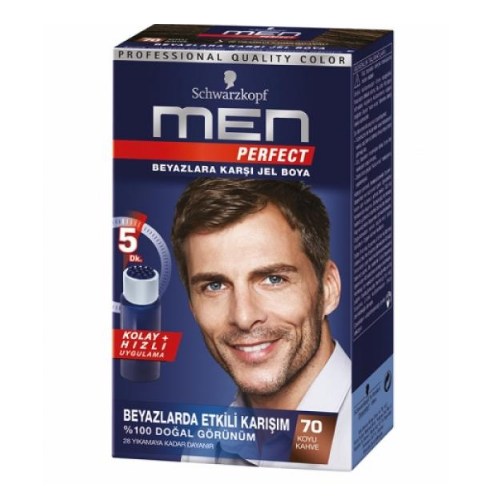 Schwarzkopf Erkek Perfect Dark Coffee 70  80 ml