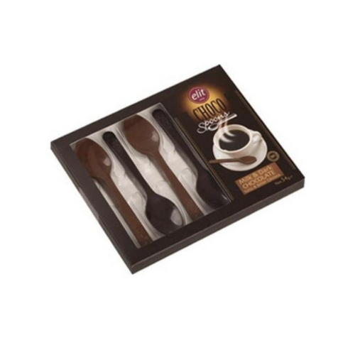 Elit Çikolata Elit Spoon Chocolate Choco Spoons Set of 5 54 gr