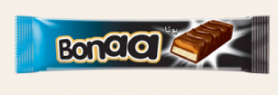 Akay Bonaa Compound Chocolate Coated Caramel Filled Nougat Bar 20 Gr