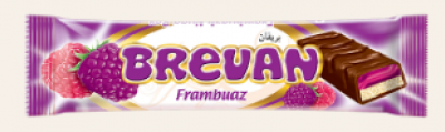 Akay Brevan Fruit Raspberry Nougat Bar 22 Gr