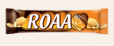 Akay Roaa Compound Chocolate Coated Caramel Filled Nougat Bar 20 Gr