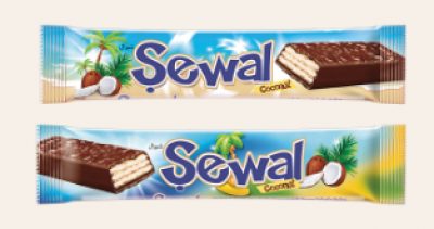 Akay Şewal Compound Chocolate Coated Wafer With Coconut Cream 15 Gr