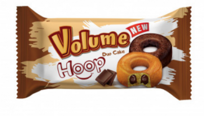 Alyan Volume Hoop Duocake Chocolate Sauce Covered Cake 35 Gr