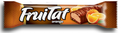Antat Fruitat Chocolate Covered Orange Aroma Filled Bar 20 Gr