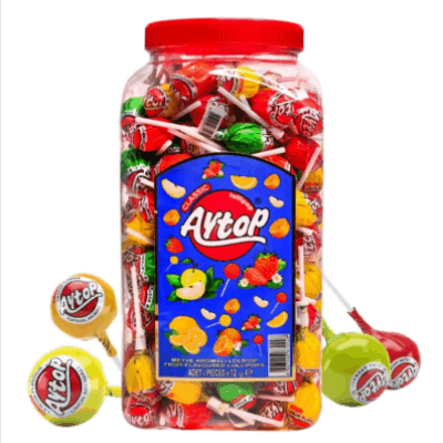 Aytop Fruit Flavored Classic Lollipop 16 Gr 120 pcs