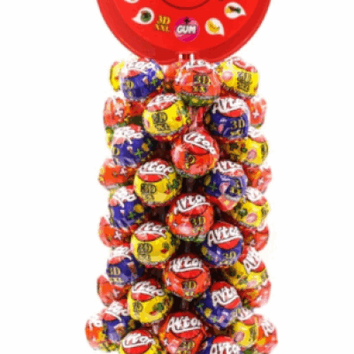 Aytop Fruit Flavored Fans Lollipop 16 Gr 120 pcs