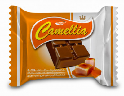 Çağla Camellia Caramel Cream Filled Milk Compound 18 Gr