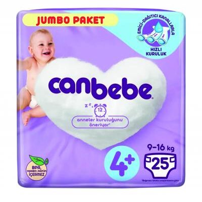 Canbebe Jumbo Package No 4+ 25 pc