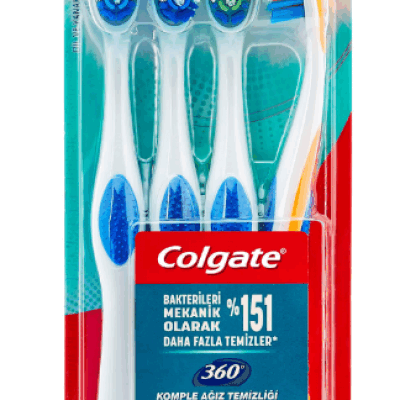 Colgate 360 ​​4-Pack Toothbrush  1 pcs