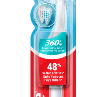 Colgate 360 ​​Sensitive Prorelief Toothbrush  1 pcs