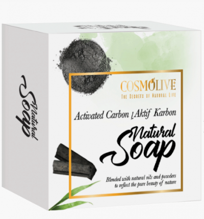 Cosmolive Doğal Sabun Activated Carbon 125 gr