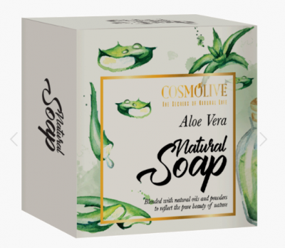 Cosmolive Doğal Sabun Aloe Vera 125 gr