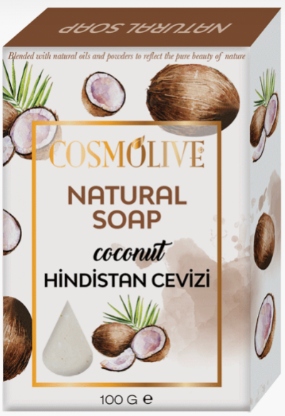 Cosmolive Doğal Sabun Hindistan Cevizi 100 gr