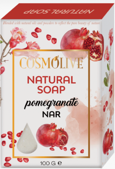 Cosmolive Doğal Sabun Pomegranate 100 gr