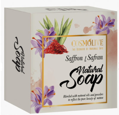 Cosmolive Doğal Sabun Saffron 125 gr