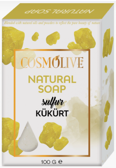 Cosmolive Doğal Sabun Sulfur 100 gr