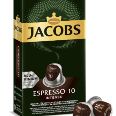 Jacobs Capsule Espresso 10 Intenso 52 gr